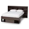 Baxton Studio Dexton ModernDark Brown Finished Wood Queen Size Platform Storage Bed 198-12582-ZORO - alternate 6